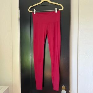 Burgundy Teeki hot pants